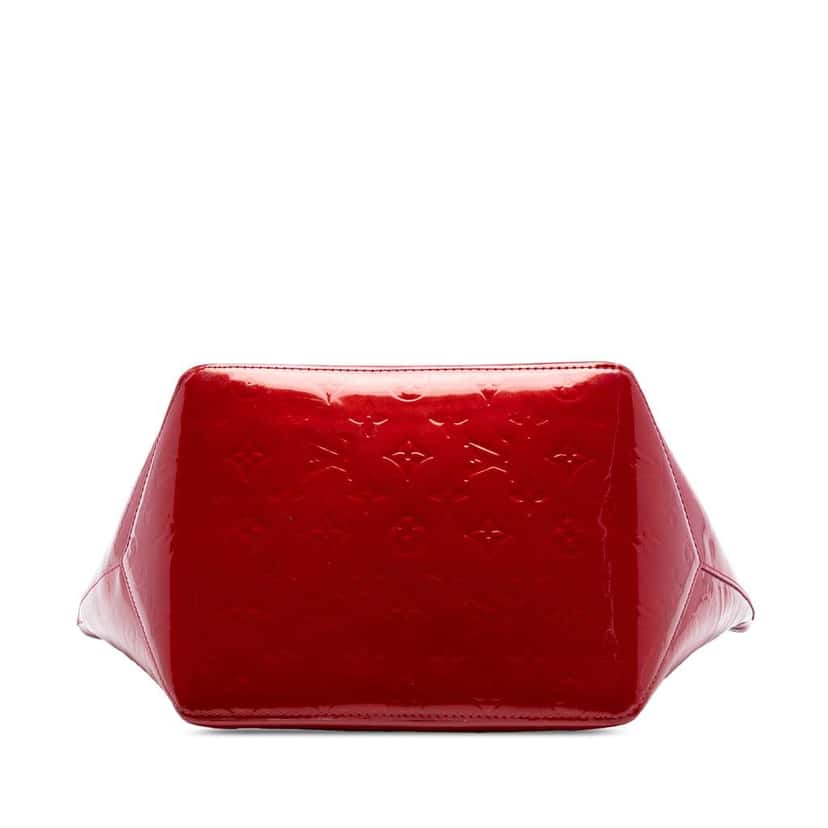 Louis Vuitton Monogram Vernis Bellevue PM Red Leather Very good condition - Inside View