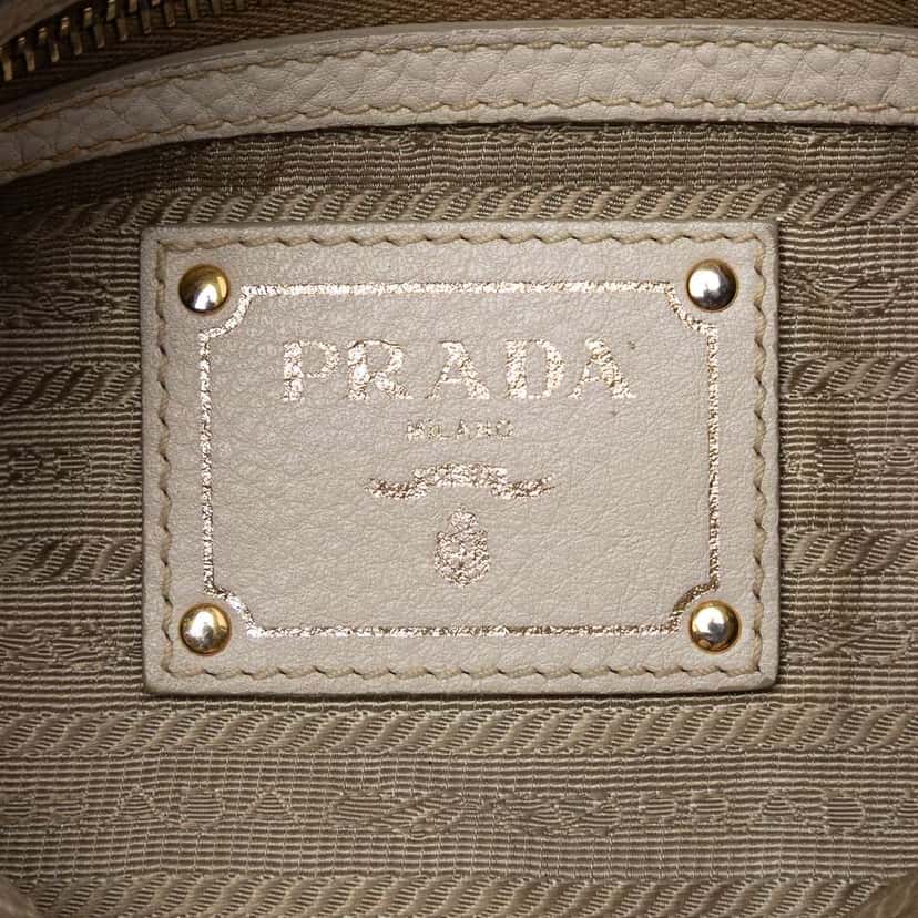 Prada Canvas Canapa Logo Crossbody Brown Canvas Very good condition - Box View