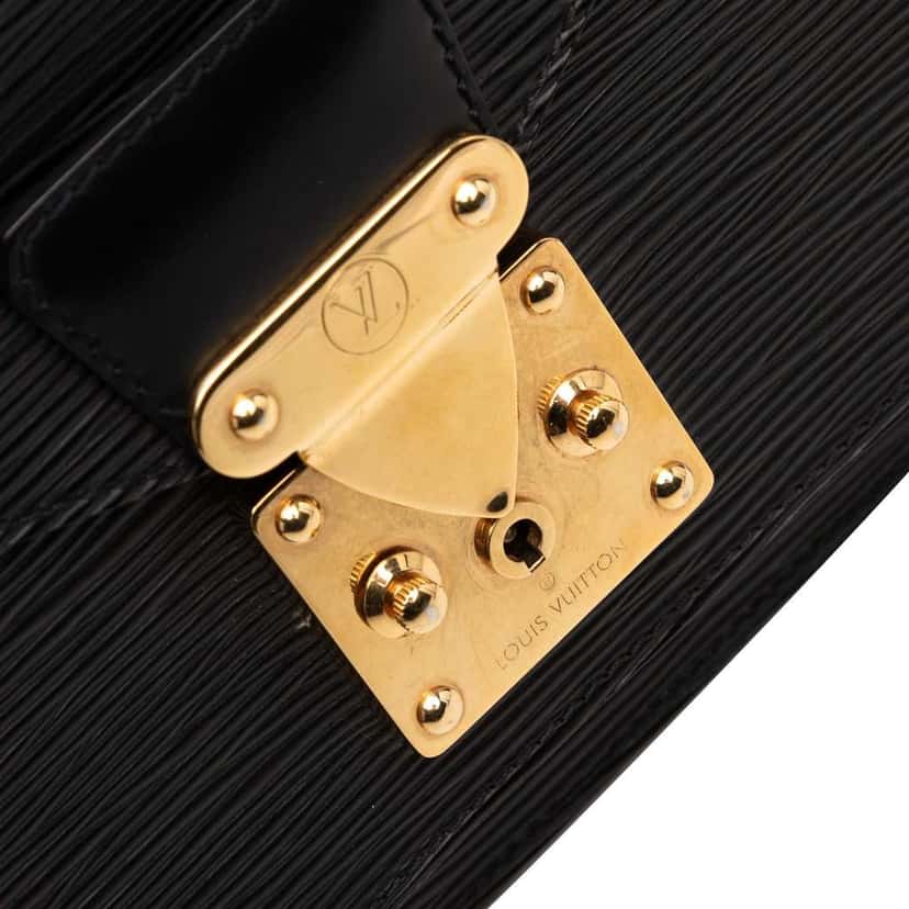 Louis Vuitton Epi Monceau 28 Black Leather Good condition - Box View