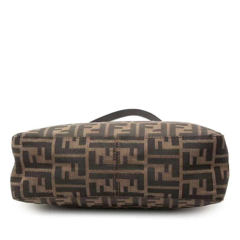 Fendi Zucca Canvas Shoulder Bag Brown Canvas Very good condition - Inside View