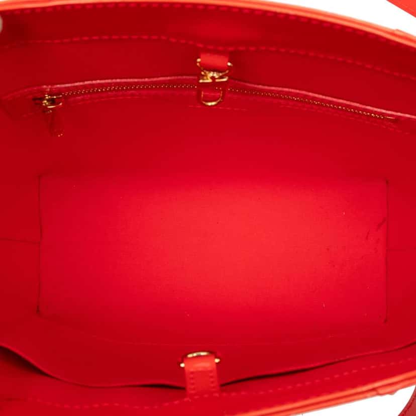Louis Vuitton Monogram Vernis Avalon MM Red Leather Very good condition - Model View
