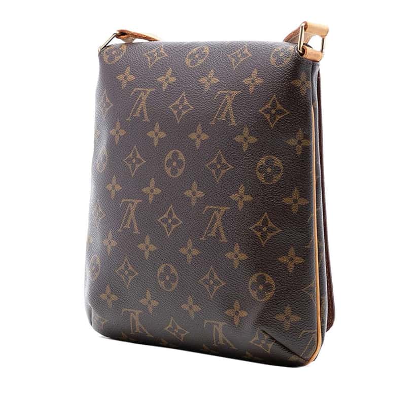 Louis Vuitton Monogram Musette Salsa PM Short Strap Brown Good condition - Back View