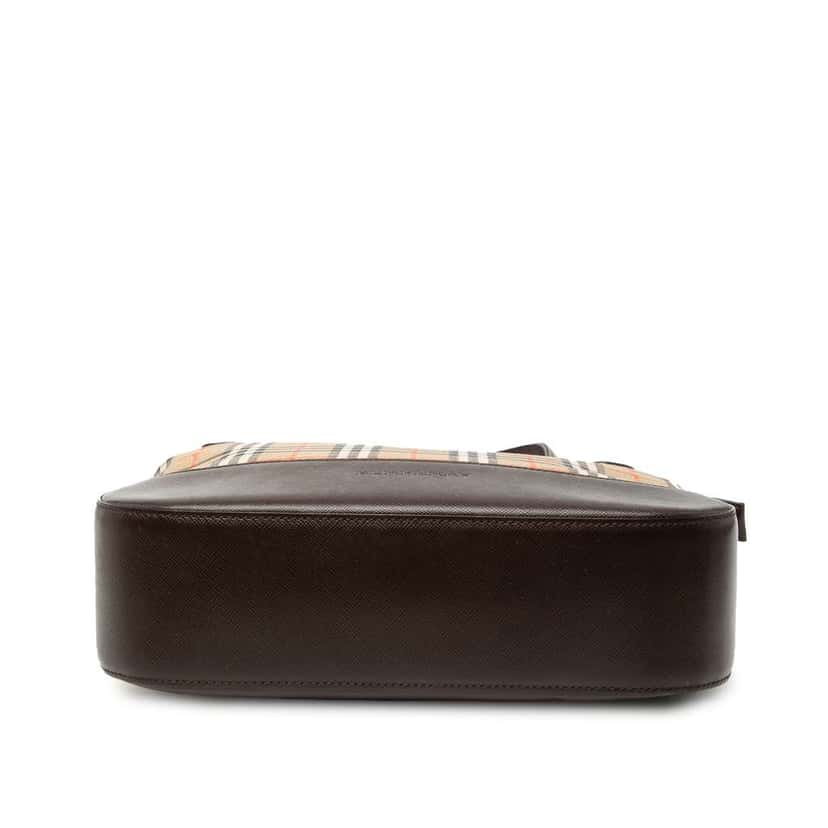 Burberry Haymarket Check Canvas Handbag Beige Canvas Very good condition - Inside View