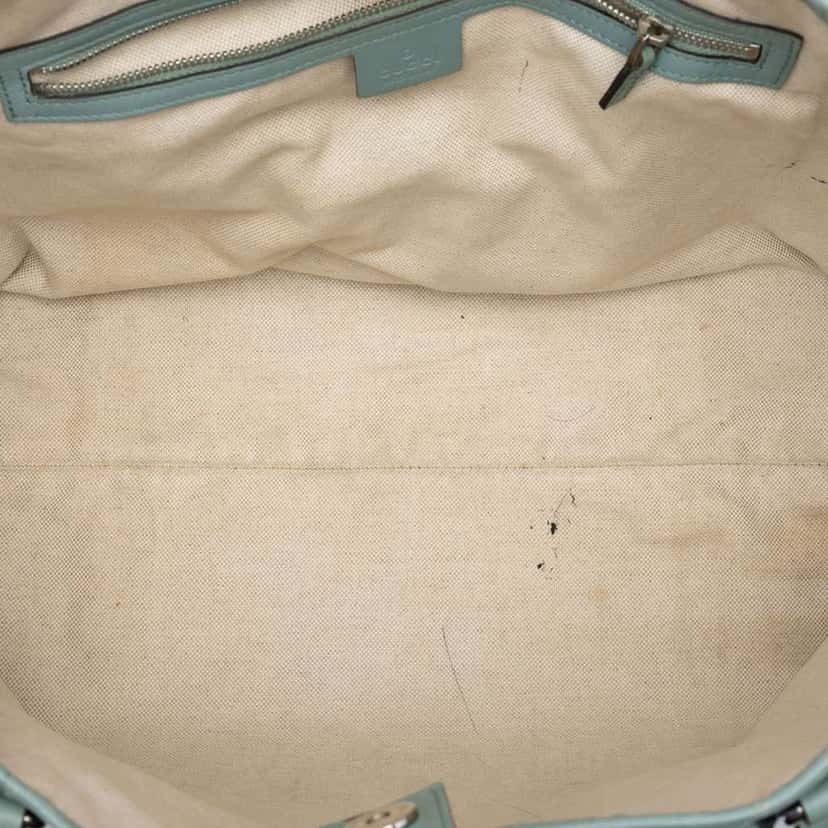 Gucci Medium GG Imprime Joy Tote Blue Canvas Very good condition - Model View