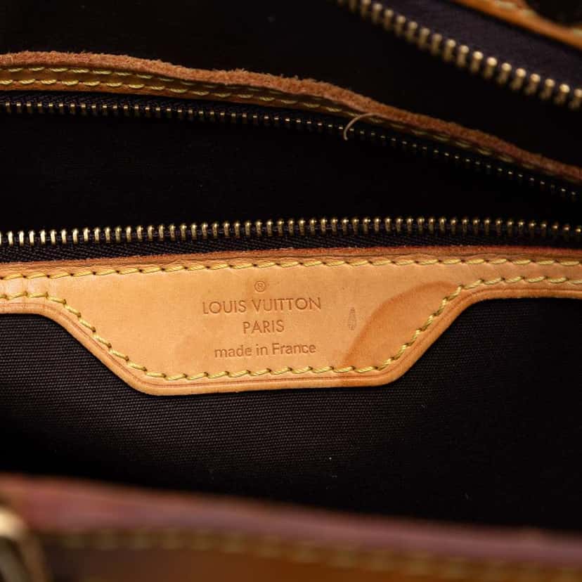 Louis Vuitton Monogram Vernis Brea MM Purple Leather Very good condition - Box View