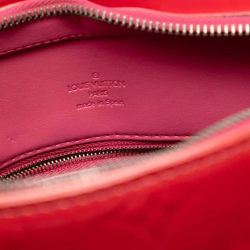 Louis Vuitton Monogram Vernis Houston Pink Leather Very good condition - Box View