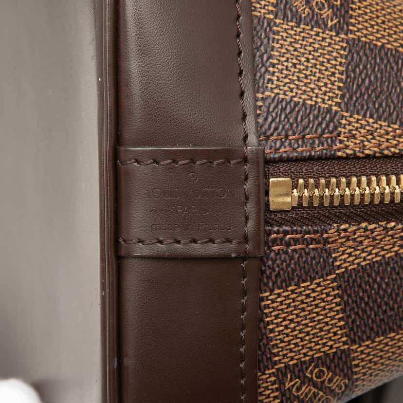 Louis Vuitton Damier Ebene Alma PM Brown Very good condition - Box View