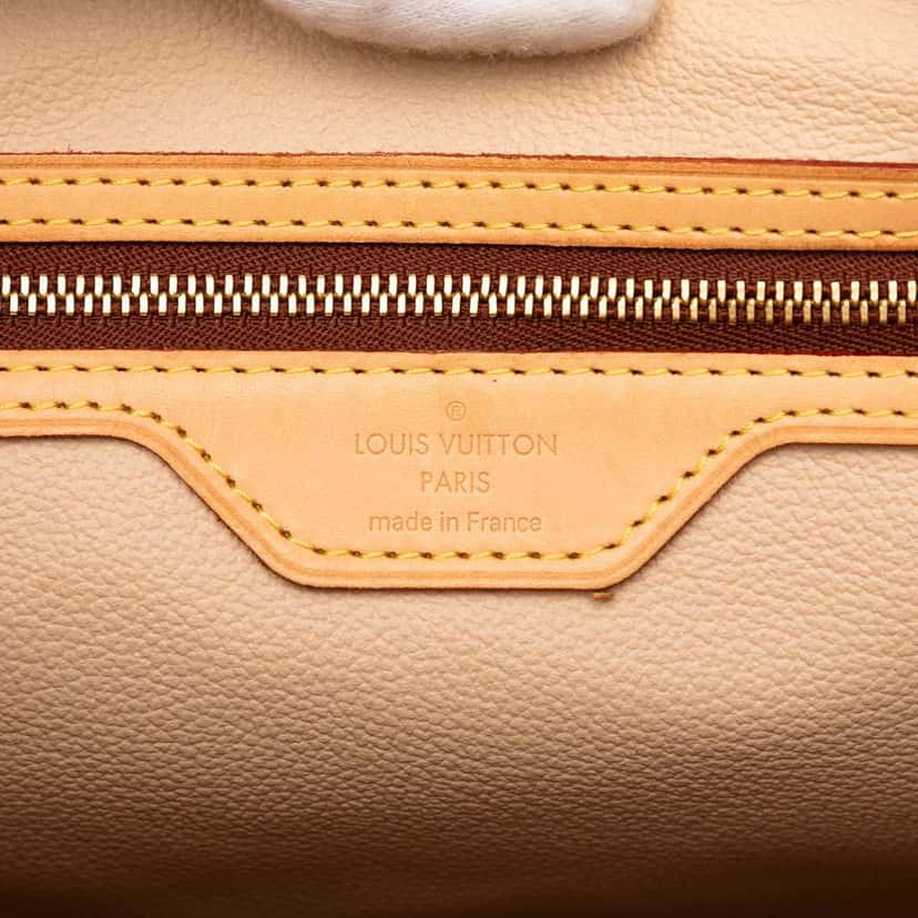 Louis Vuitton Monogram Bucket GM Brown Good condition - Box View