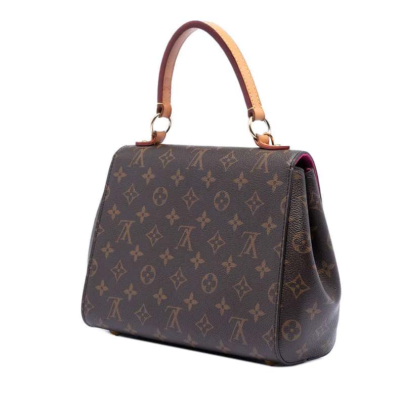Louis Vuitton Monogram Cluny BB Brown Very good condition - Back View