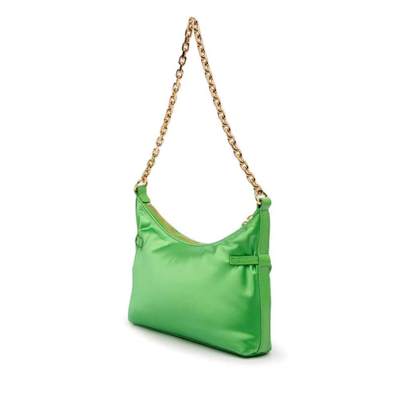 Givenchy Small Nylon Voyou Party Shoulder Bag Green Very good condition - Back View