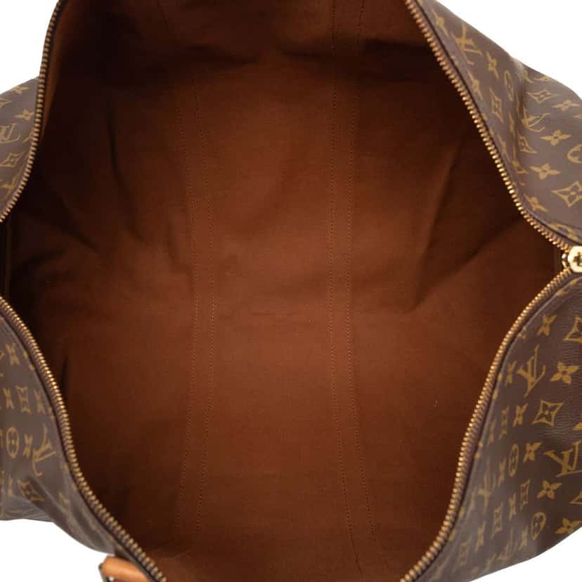 Louis Vuitton Monogram Keepall 60 Brown Very good condition - Model View