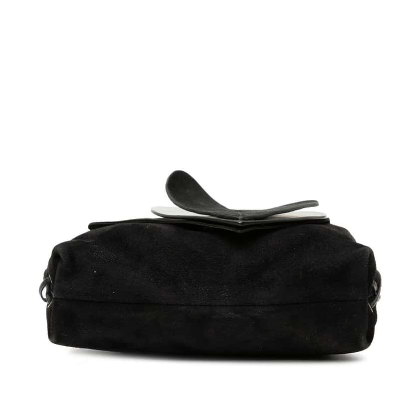 Gucci Suede Heart Crossbody Black Leather Very good condition - Inside View