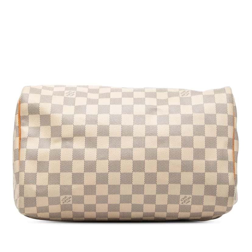 Louis Vuitton Damier Azur Speedy 30 White Very good condition - Inside View