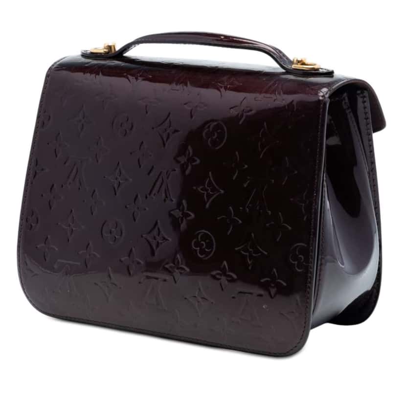 Louis Vuitton Monogram Vernis Miranda Purple Leather Very good condition - Back View