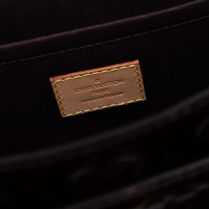 Louis Vuitton Monogram Vernis Miranda Purple Leather Very good condition - Box View