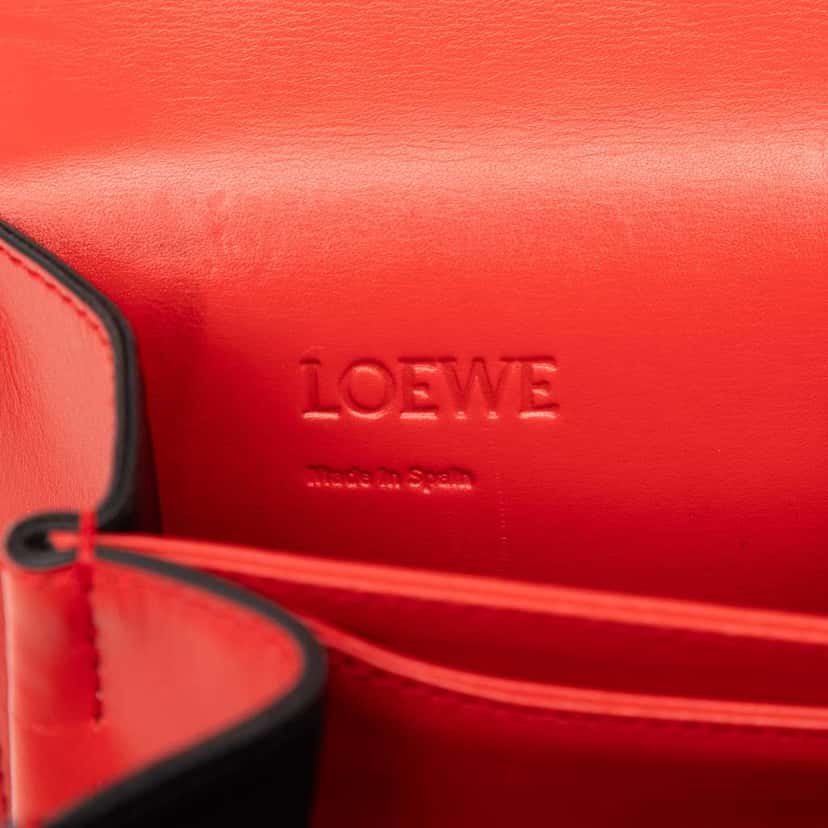 Loewe Medium Leather Barcelona Crossbody Red Leather Very good condition - Box View