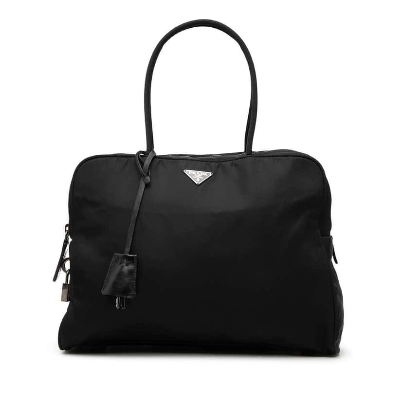 Prada Tessuto Handbag Black Very good condition - Front View
