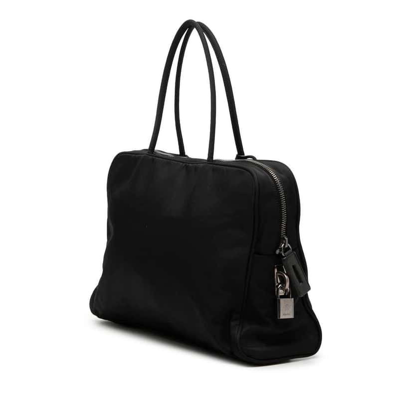 Prada Tessuto Handbag Black Very good condition - Back View