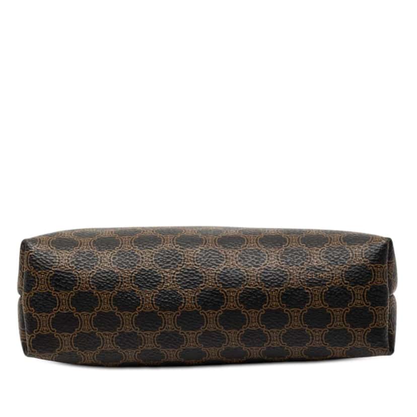 Celine Macadam Coated Canvas Pouch Brown Canvas Very good condition - Inside View