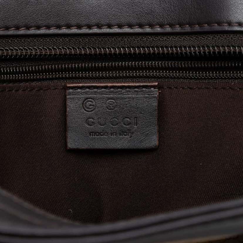 Gucci Micro GG Supreme Tote Beige Canvas Very good condition - Box View