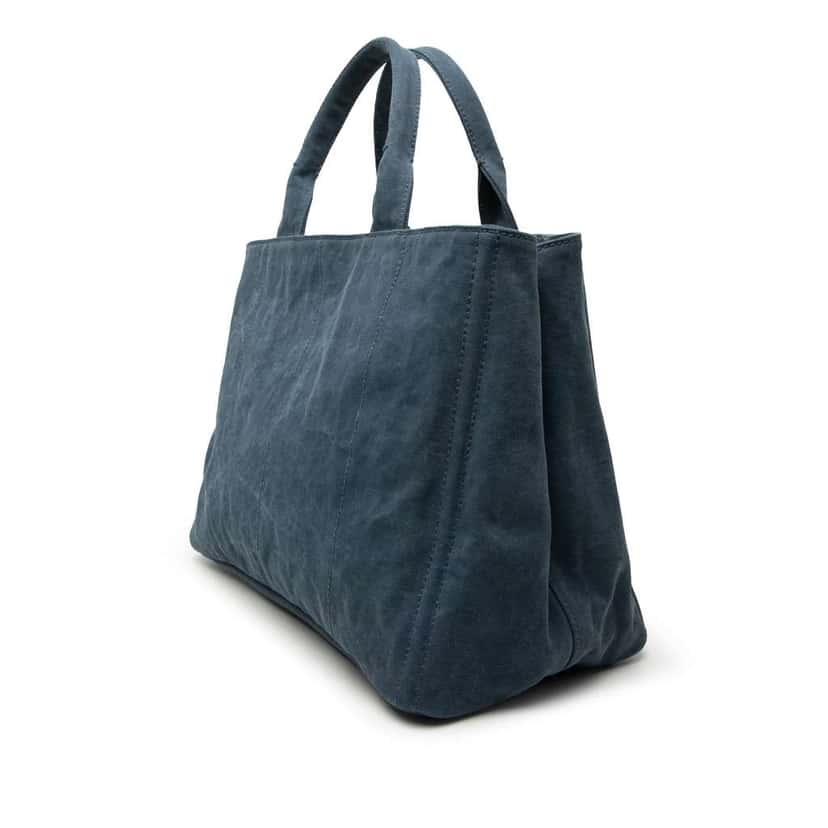 Prada Denim Tote Blue Denim Very good condition - Back View