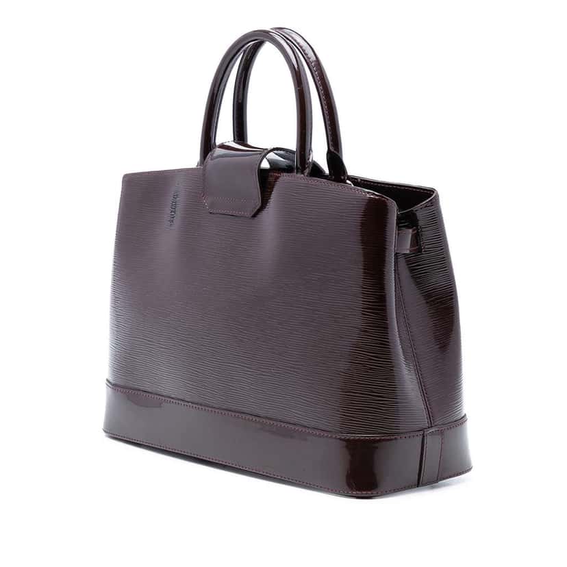 Louis Vuitton Electric Epi Mirabeau GM Purple Leather Very good condition - Back View