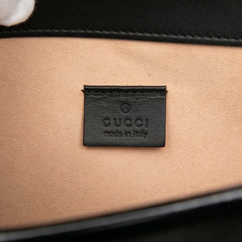 Gucci Medium GG Velvet Dionysus Crossbody Red Velvet Very good condition - Box View