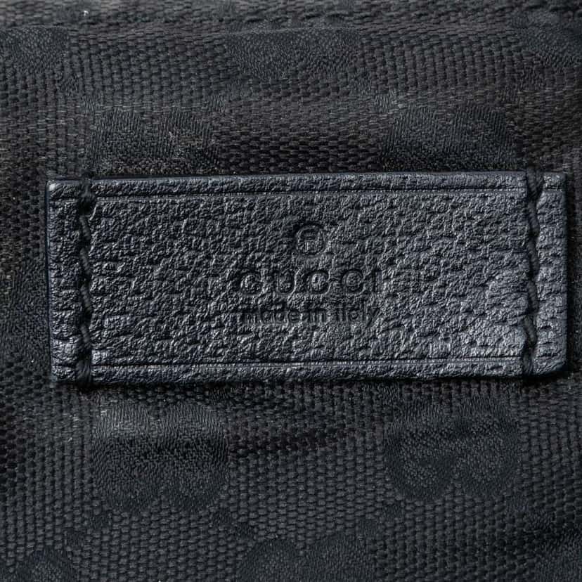 Gucci GG Canvas Web Tote Black Canvas Very good condition - Box View