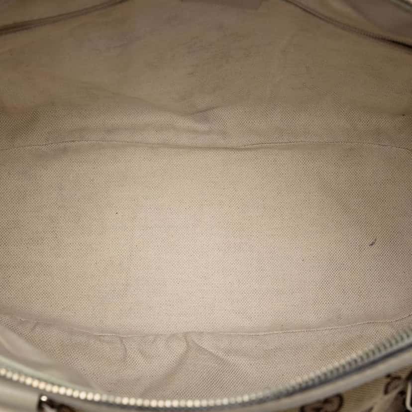 Gucci GG Canvas Sukey Satchel Beige Canvas Very good condition - Model View