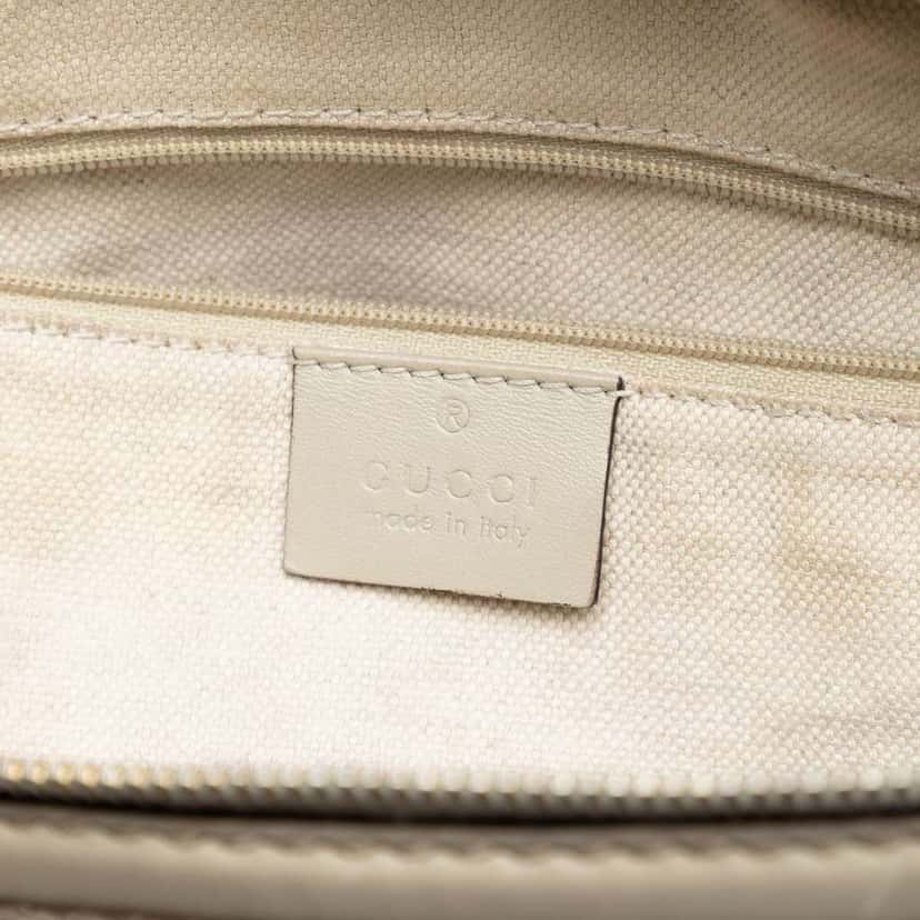 Gucci GG Canvas Sukey Satchel Beige Canvas Very good condition - Box View