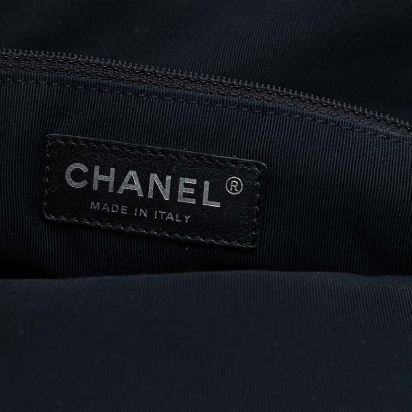 Chanel Iridescent Calfskin Chic Quilt Frame Satchel Grey Leather Very good condition - Box View