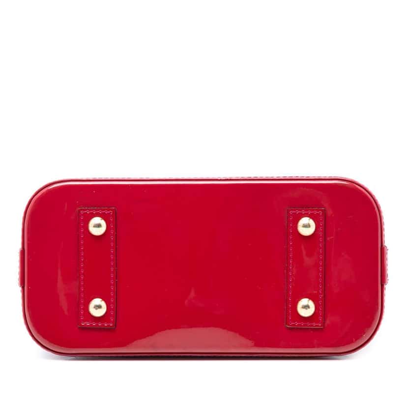 Louis Vuitton Monogram Vernis Alma BB Pink Leather Very good condition - Inside View