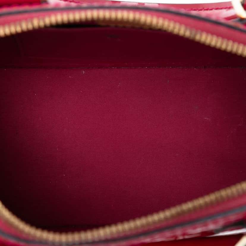 Louis Vuitton Monogram Vernis Alma BB Pink Leather Very good condition - Model View
