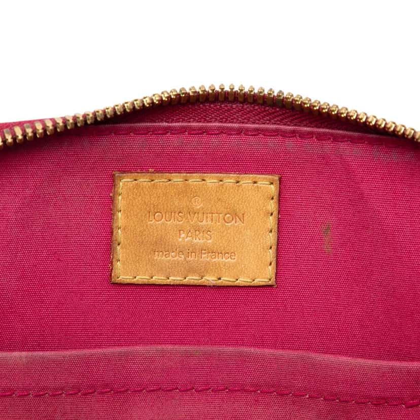Louis Vuitton Monogram Vernis Alma BB Pink Leather Very good condition - Box View