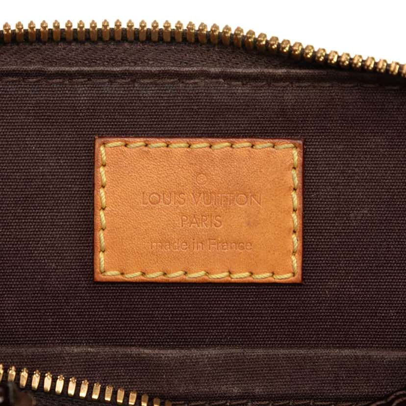 Louis Vuitton Monogram Vernis Alma BB Purple Leather Very good condition - Box View