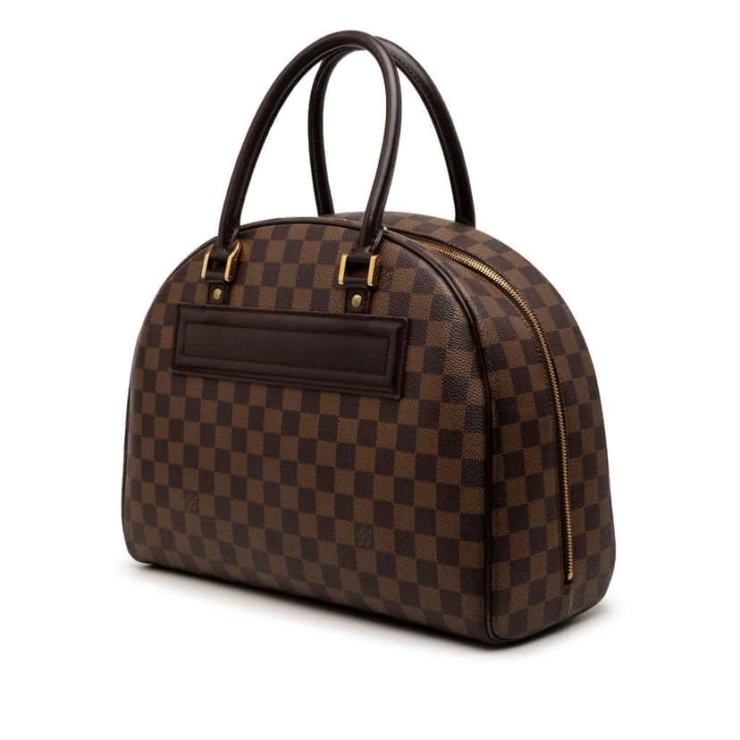 Louis Vuitton Damier Ebene Nolita Brown Good condition - Back View