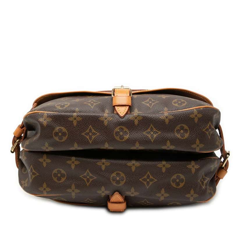 Louis Vuitton Monogram Saumur 30 Brown Very good condition - Inside View