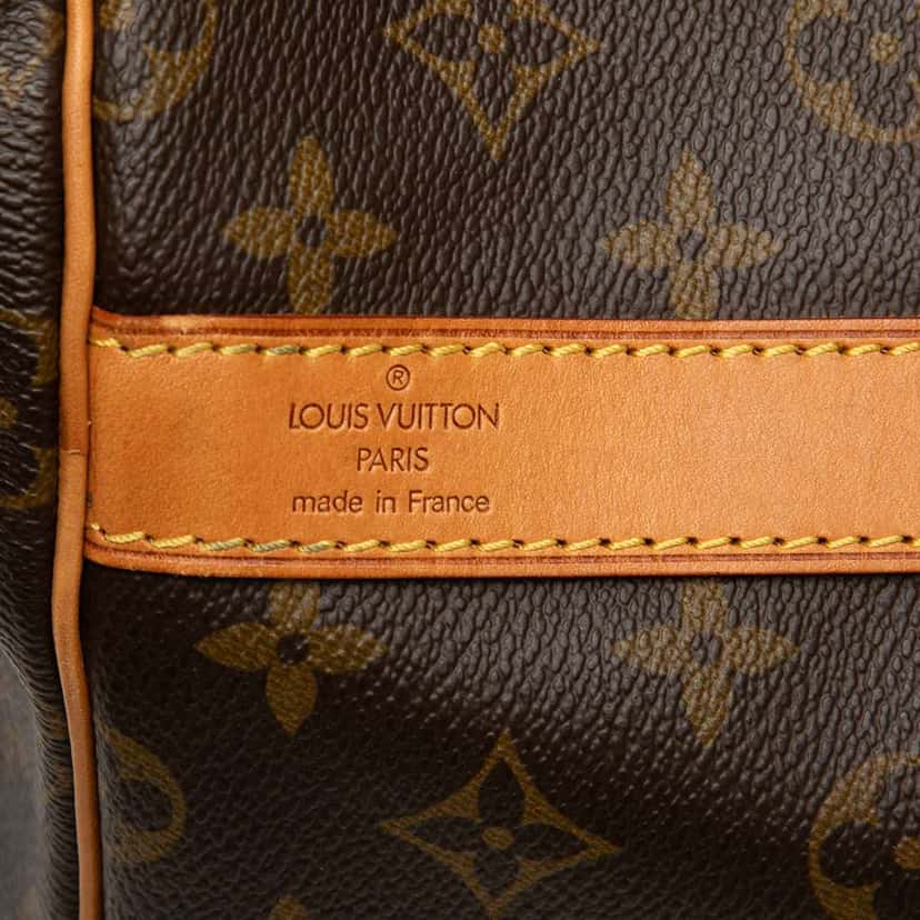 Louis Vuitton Monogram Keepall Bandouliere 55 Brown Good condition - Box View