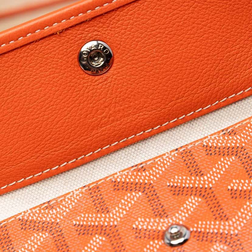 Goyard Goyardine Saint Louis GM Orange Canvas Very good condition - Box View