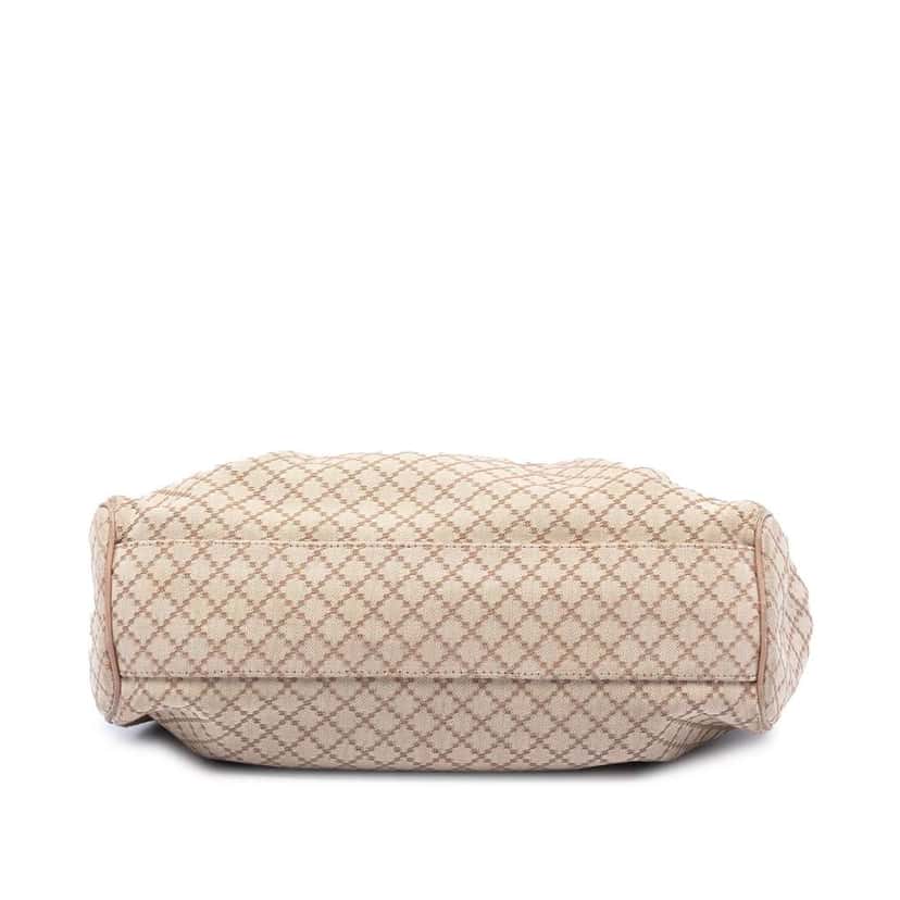 Gucci Medium Diamante Canvas Sukey Tote Beige Canvas Very good condition - Inside View