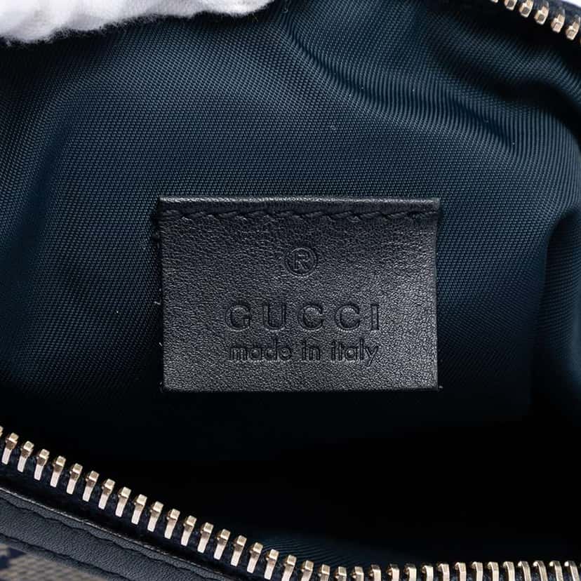 Gucci GG Canvas Web Handbag Beige Very good condition - Box View