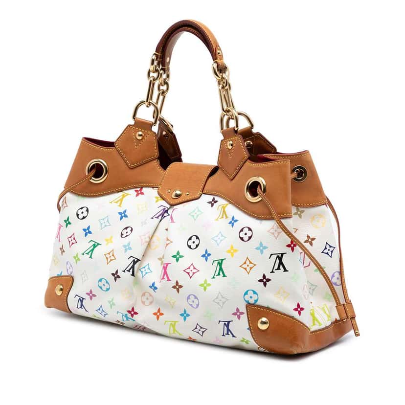 Louis Vuitton Monogram Multicolore Ursula White Very good condition - Back View
