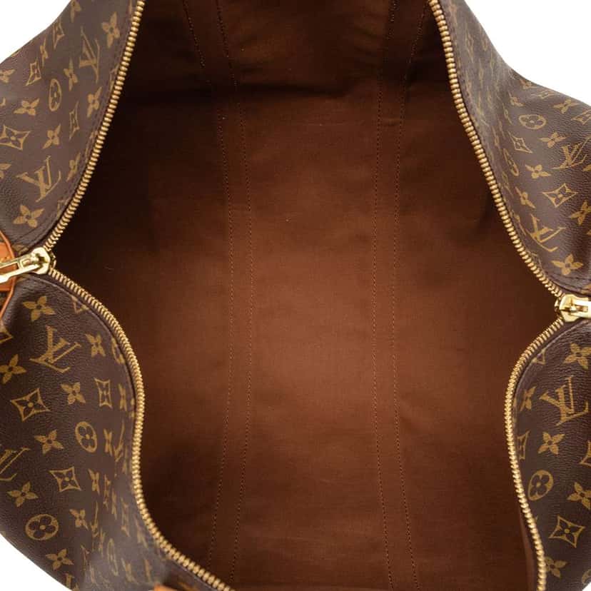 Louis Vuitton Monogram Keepall 55 Brown Very good condition - Model View