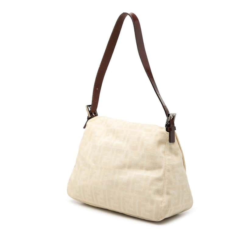 Fendi Zucca Canvas Mamma Forever Brown Canvas Very good condition - Back View