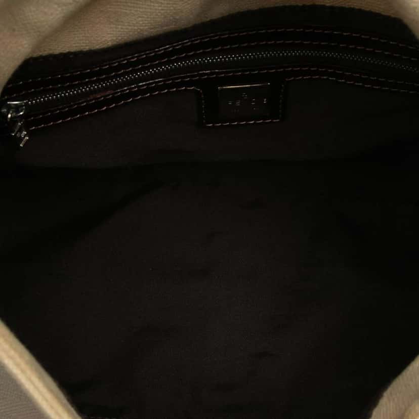 Fendi Zucca Canvas Mamma Forever Brown Canvas Very good condition - Model View