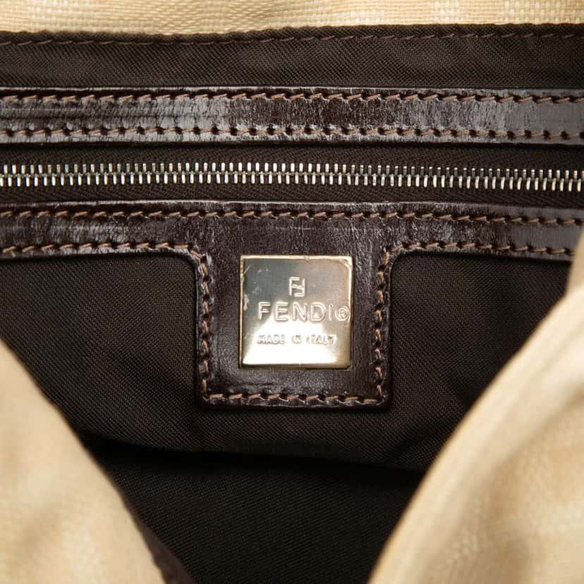 Fendi Zucca Canvas Mamma Forever Brown Canvas Very good condition - Box View