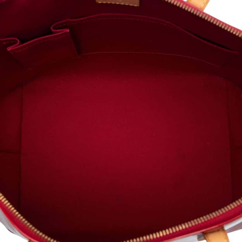 Louis Vuitton Monogram Vernis Bellevue GM Red Leather Very good condition - Model View