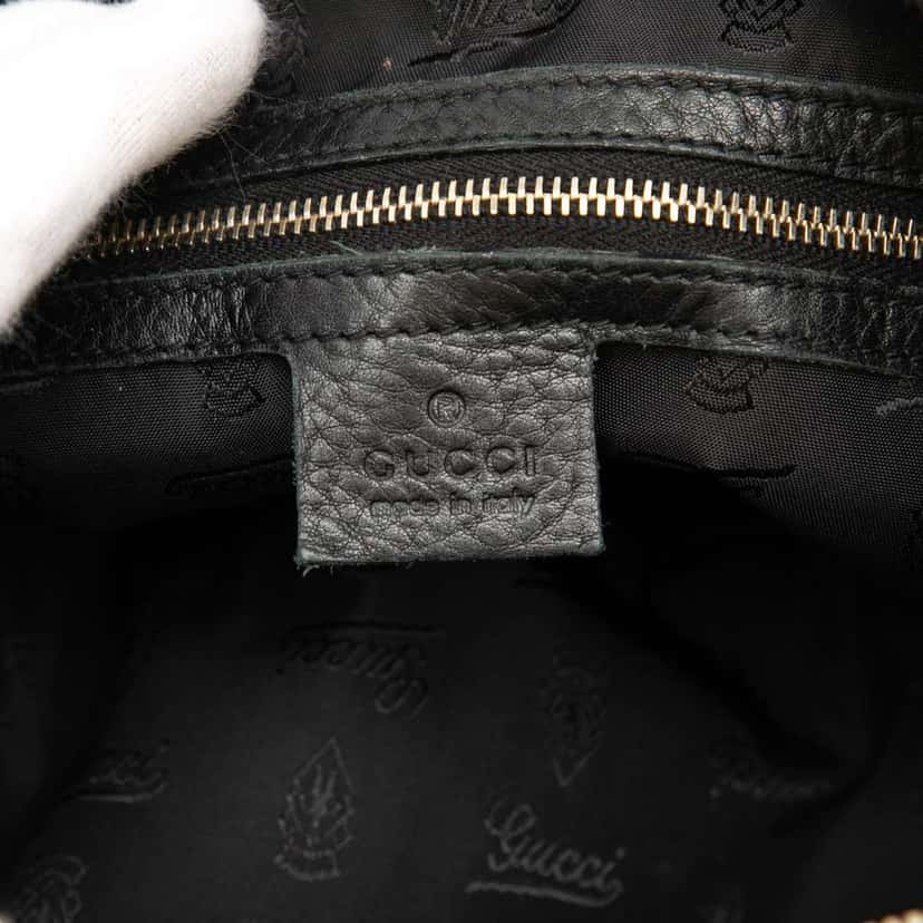 Gucci Medium Diamante Canvas Techno Horsebit Hobo Grey Canvas Good condition - Box View