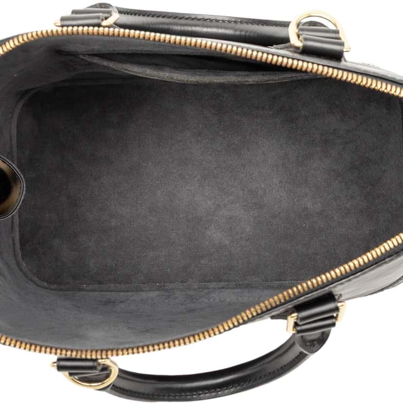 Louis Vuitton Epi Alma PM Black Leather Very good condition - Model View
