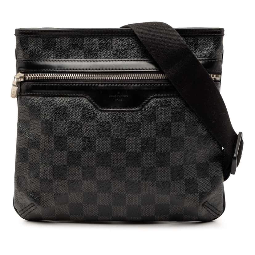 Louis Vuitton Damier Graphite Thomas Black Very good condition - Front View